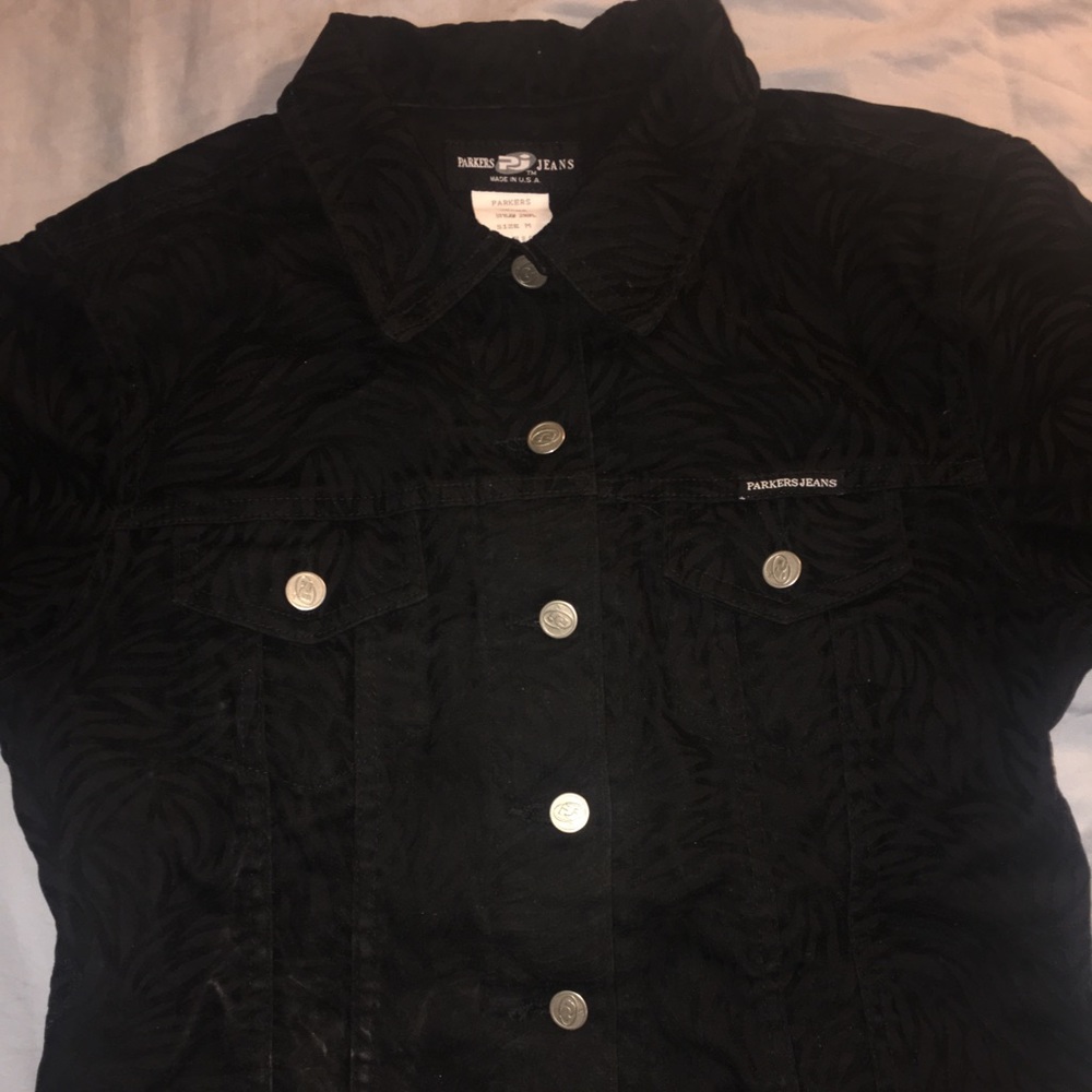 Black Parker Jeans Jacket
